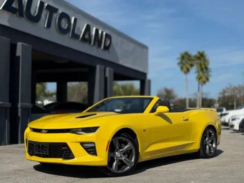 Yellow 2016 Chevrolet Camaro SS for sale in Jacksonville, FL