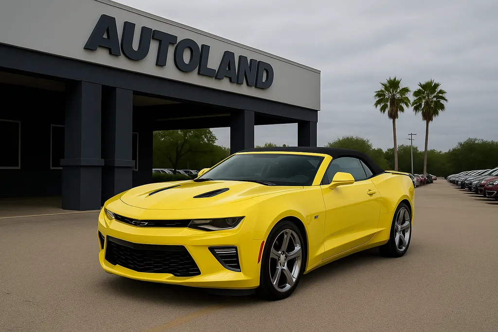 Yellow 2016 Chevrolet Camaro SS for sale in Jacksonville, FL