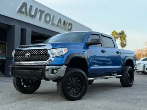 Blue 2016 Toyota Tundra SR5 for sale in Jacksonville, FL