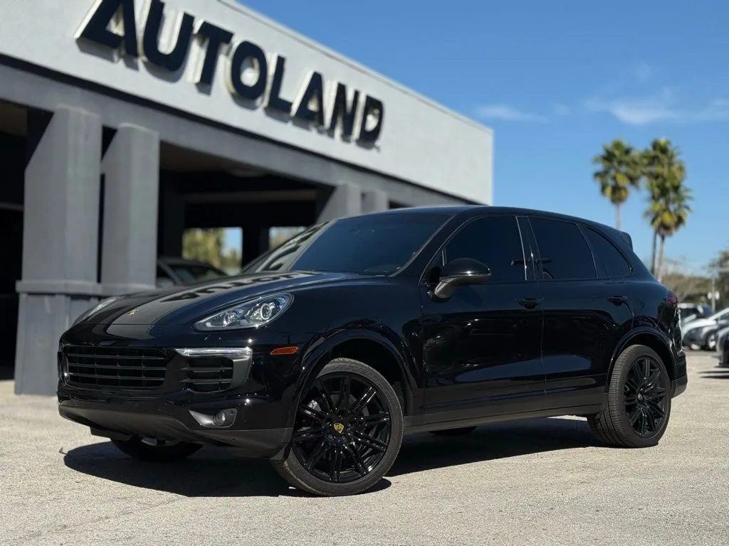 2018 Porsche Cayenne Platinum Edition