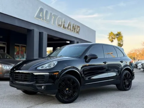 Black 2018 Porsche Cayenne for sale in Jacksonville, FL