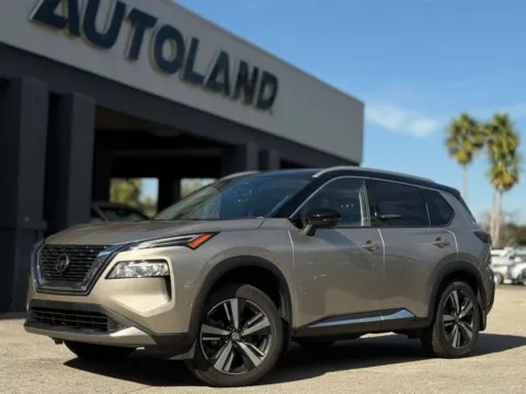 Black 2021 Nissan Rogue Platinum for sale in Jacksonville, FL