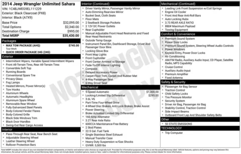 More photos of 2014 Jeep Wrangler Unlimited Sahara at AUTOLAND, FL