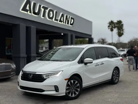 White 2021 Honda Odyssey EX-L for sale in Jacksonville, FL