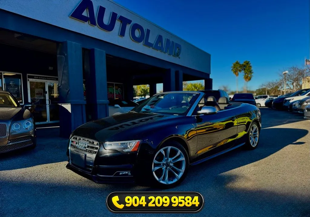 Black 2015 Audi S5 3.0T Prestige for sale in Jacksonville, FL
