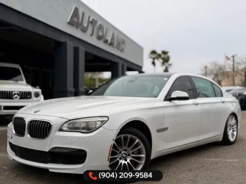 White 2015 BMW 7 Series 750Li for sale in Jacksonville, FL
