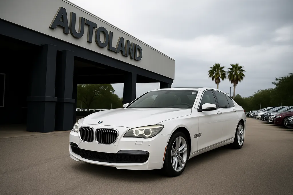 White 2015 BMW 7 Series 750Li for sale in Jacksonville, FL