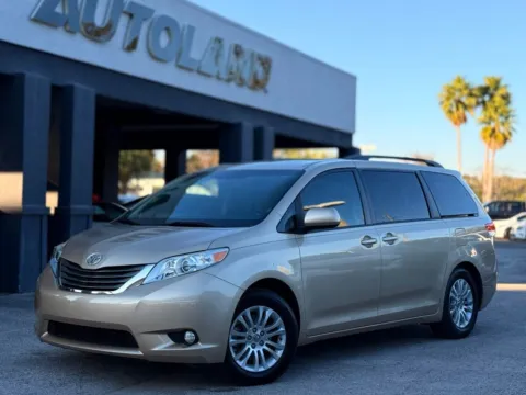 Beige 2012 Toyota Sienna XLE for sale in Jacksonville, FL