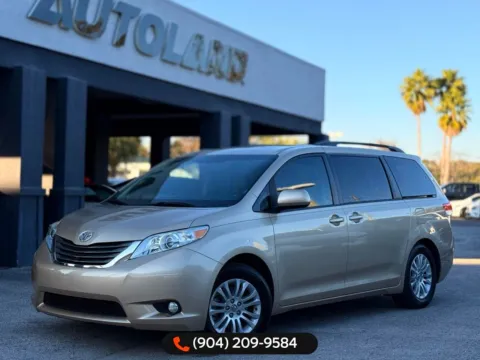 Beige 2012 Toyota Sienna XLE for sale in Jacksonville, FL