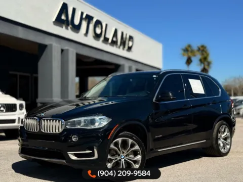 Black 2016 BMW X5 xDrive50i for sale in Jacksonville, FL