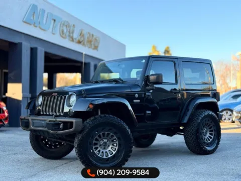 Black 2017 Jeep Wrangler 75th Anniversary Edition for sale in Jacksonville, FL