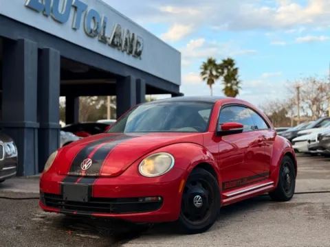 Red 2015 Volkswagen Beetle 1.8T for sale in Jacksonville, FL