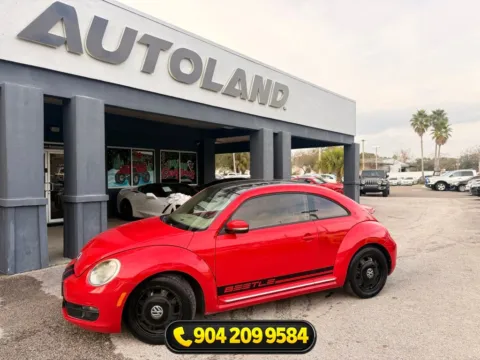 Red 2015 Volkswagen Beetle 1.8T for sale in Jacksonville, FL