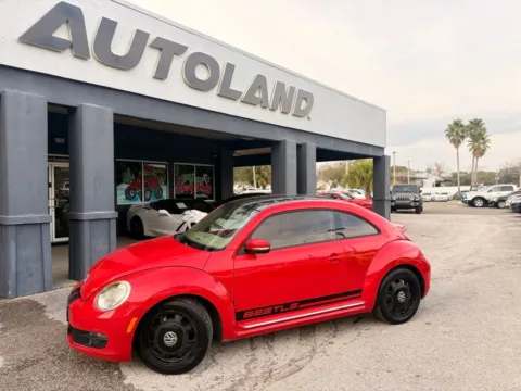 Red 2015 Volkswagen Beetle 1.8T for sale in Jacksonville, FL