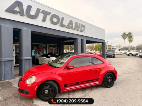 Red 2015 Volkswagen Beetle 1.8T for sale in Jacksonville, FL