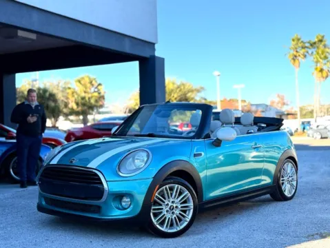 Blue 2017 MINI Cooper for sale in Jacksonville, FL