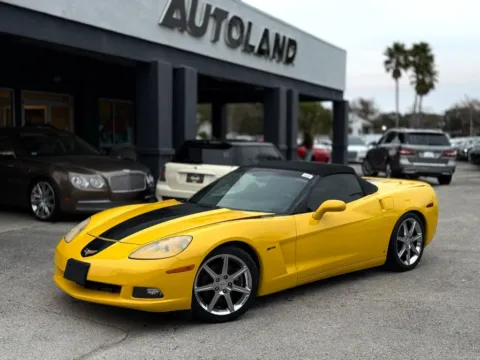 Yellow 2009 Chevrolet Corvette for sale in Jacksonville, FL
