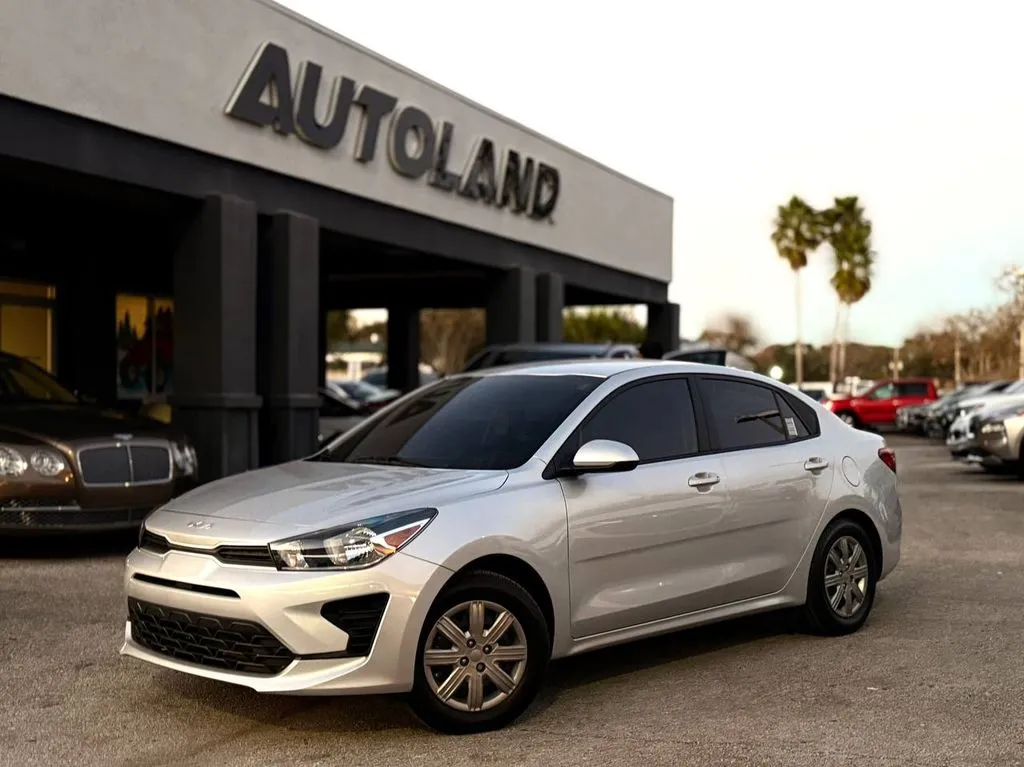 Silver 2023 Kia Rio LX for sale in Jacksonville, FL
