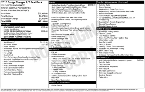 More photos of 2016 Dodge Charger R/T Scat Pack at AUTOLAND, FL