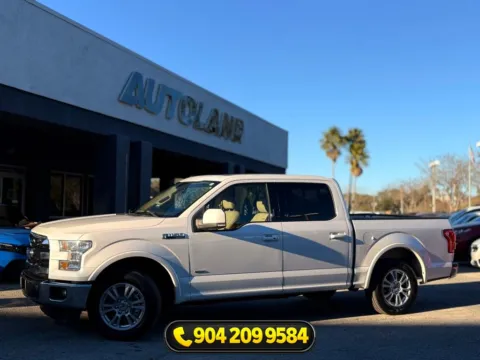 White 2016 Ford F-150 Lariat for sale in Jacksonville, FL