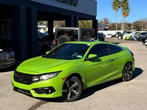 Green 2016 Honda Civic Touring for sale in Jacksonville, FL