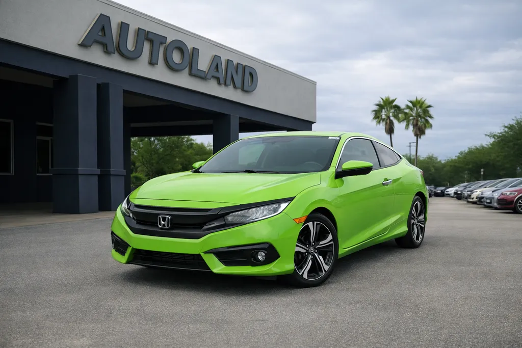 Green 2016 Honda Civic Touring for sale in Jacksonville, FL