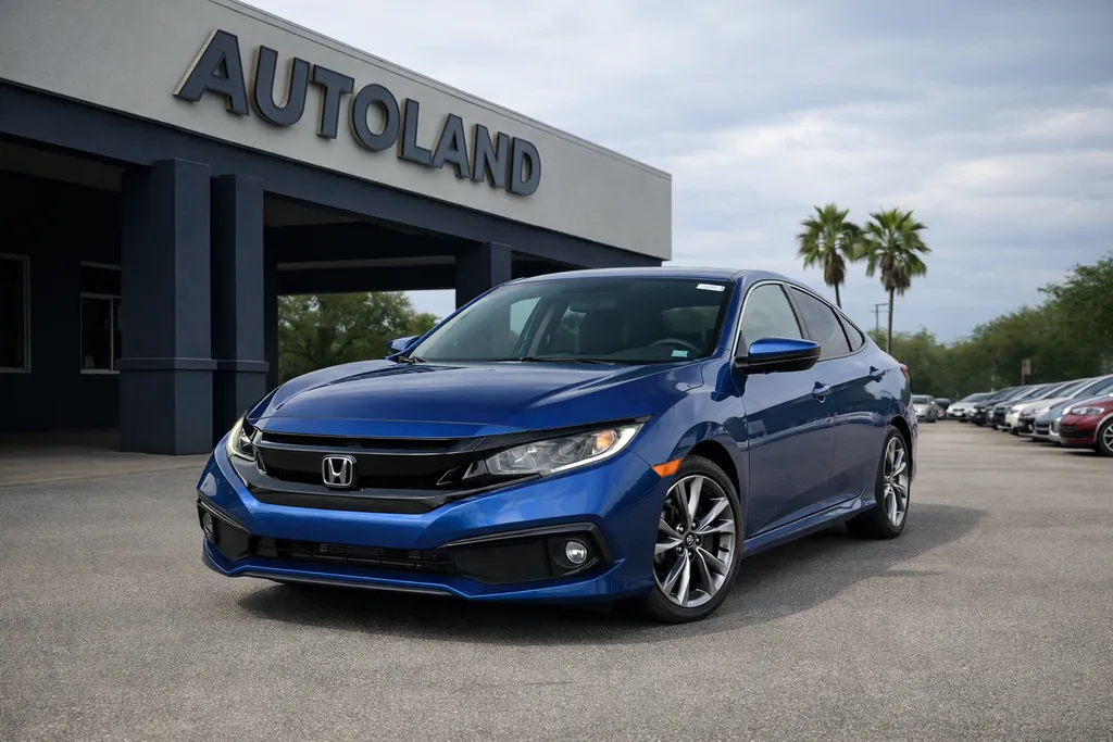 Blue 2019 Honda Civic Sport for sale in Jacksonville, FL