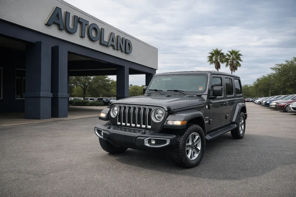 Gray 2018 Jeep Wrangler Unlimited Sahara for sale in Jacksonville, FL