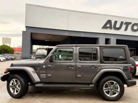 Another view of 2018 Jeep Wrangler Unlimited Sahara for sale in Jacksonville, FL at AUTOLAND