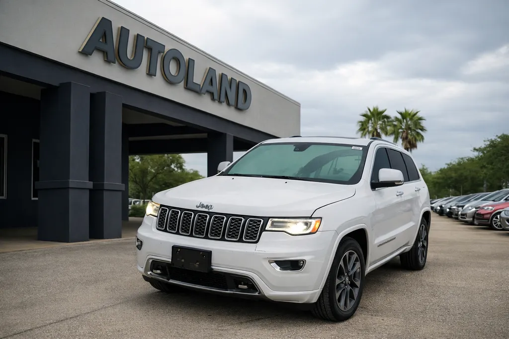 White 2017 Jeep Grand Cherokee Overland for sale in Jacksonville, FL