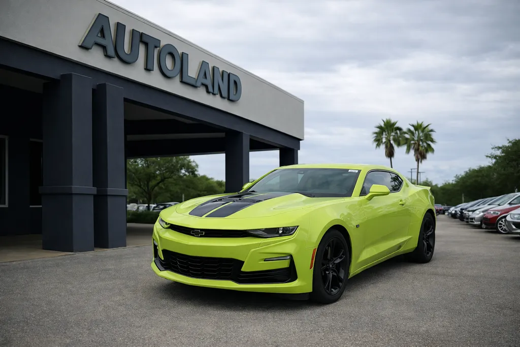 Yellow 2020 Chevrolet Camaro SS for sale in Jacksonville, FL
