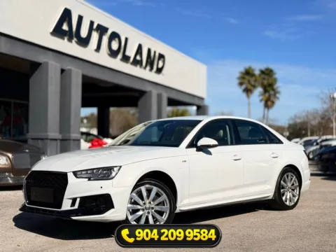 White 2018 Audi A4 2.0T ultra Premium for sale in Jacksonville, FL