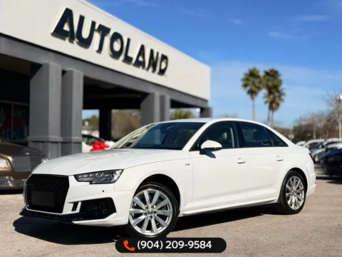 White 2018 Audi A4 2.0T ultra Premium for sale in Jacksonville, FL