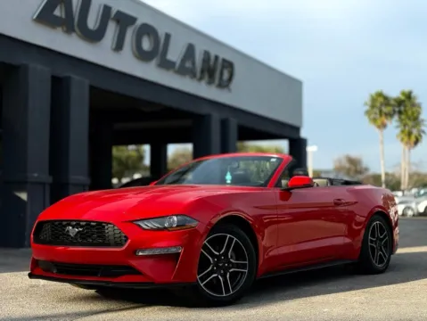 Red 2020 Ford Mustang EcoBoost Premium for sale in Jacksonville, FL