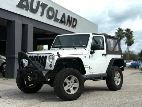 White 2018 Jeep Wrangler JK Sport for sale in Jacksonville, FL