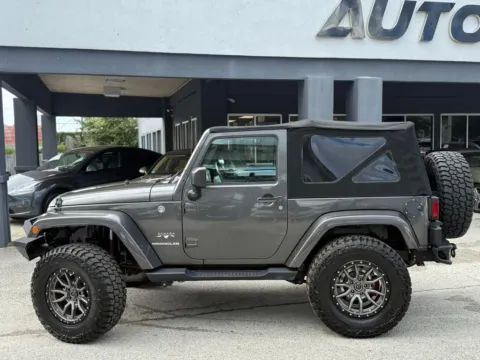 Another view of 2017 Jeep Wrangler Sahara for sale in Jacksonville, FL at AUTOLAND