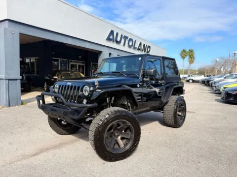 Black 2015 Jeep Wrangler Sport for sale in Jacksonville, FL