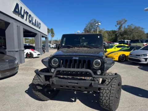 Black 2015 Jeep Wrangler Sport for sale in Jacksonville, FL