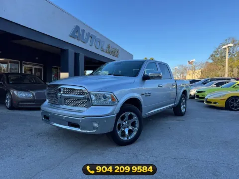 Silver 2017 Ram 1500 Laramie for sale in Jacksonville, FL