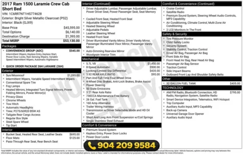 More photos of 2017 Ram 1500 Laramie at AUTOLAND, FL