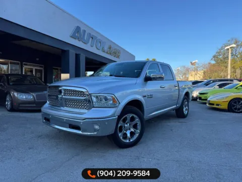Silver 2017 Ram 1500 Laramie for sale in Jacksonville, FL