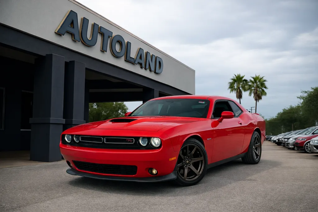 Red 2015 Dodge Challenger R/T for sale in Jacksonville, FL