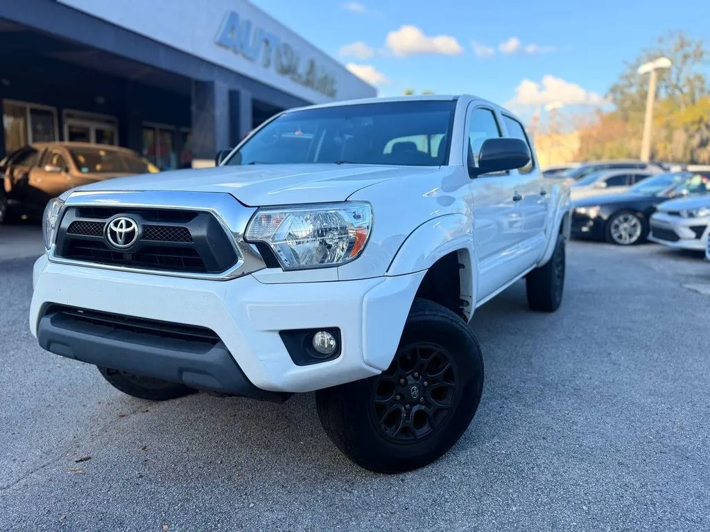 White 2013 Toyota Tacoma PreRunner for sale in Jacksonville, FL