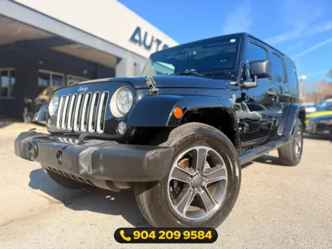 Another view of 2017 Jeep Wrangler Unlimited Sahara for sale in Jacksonville, FL at AUTOLAND