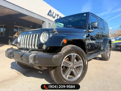 Another view of 2017 Jeep Wrangler Unlimited Sahara for sale in Jacksonville, FL at AUTOLAND