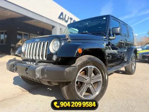 Another view of 2017 Jeep Wrangler Unlimited Sahara for sale in Jacksonville, FL at AUTOLAND