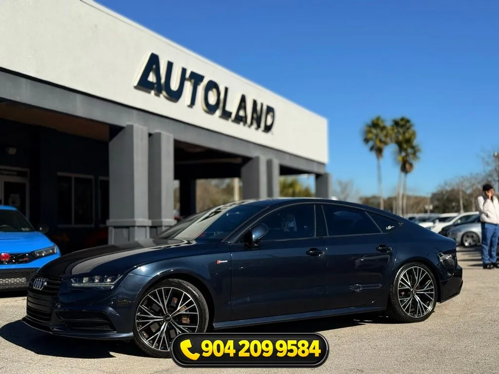 Blue 2017 Audi A7 3.0T Premium Plus for sale in Jacksonville, FL