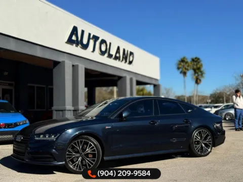 Blue 2017 Audi A7 3.0T Premium Plus for sale in Jacksonville, FL