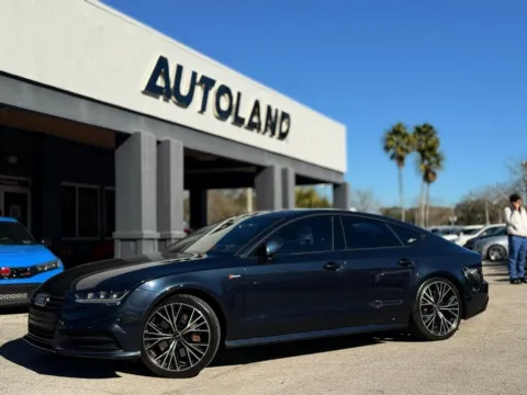 Blue 2017 Audi A7 3.0T Premium Plus for sale in Jacksonville, FL