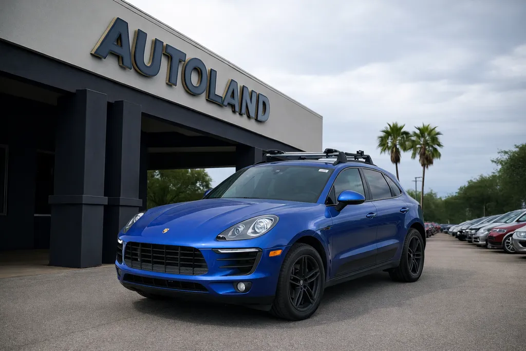 Blue 2017 Porsche Macan S for sale in Jacksonville, FL